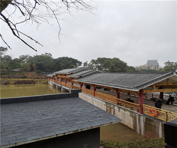 重庆工商大学风雨廊桥